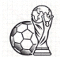 壹号娱乐官方网站金色足球与盾牌组合Logo